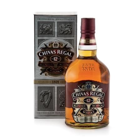 W. Chivas Regal 12 a�os 1x1000cc.