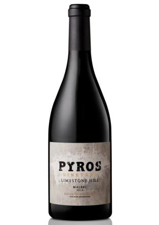 Pyros Vineyard Limestone Hill Malbec 3x750cc.