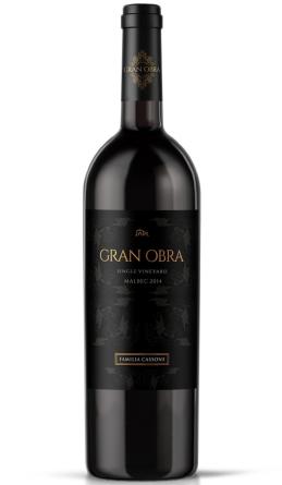 Familia Cassone Gran Obra Malbec 3x750cc.