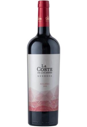 La Coste de los Andes Malbec 6x750cc.