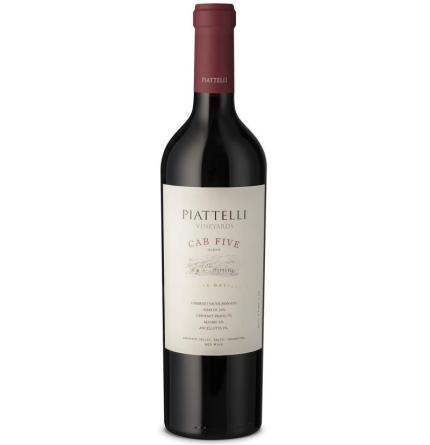 Piattelli Cab Five Blend 4x750cc. CAJA MADERA