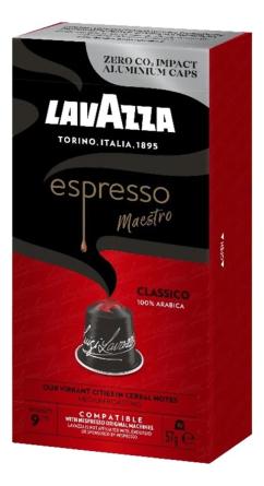 Lavazza Caf� En C�psulas Para Nespresso CLASSICO 1x10 Unidades. Origen Italia.